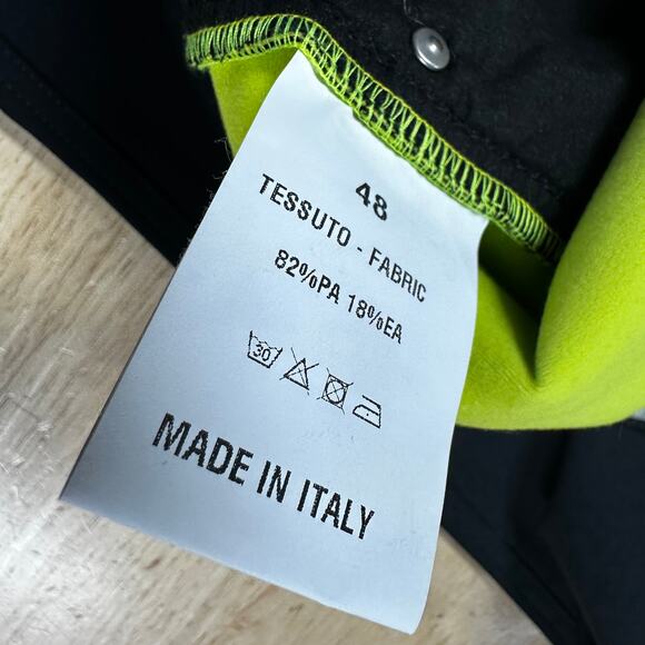 Off White c/o Virgil Abloh Equipment Main Label Slim Scuba Pant Black Sz 48 EUC - Picture 7 of 10